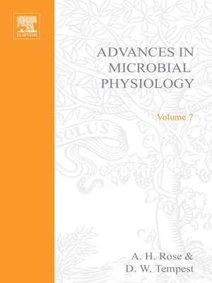 cover image of Advances in Microbial Physiology